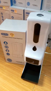Thermometer Stand Hansanitizer Dispenser K9 Pro Intelligent Sensor Soap dispenser tanpa Tripod