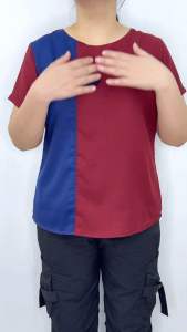 LVL - Blouse Desi Kancing Atasan Jumbo Wanita Blus Model Baru Cewek Baju Kerja Size L dan XXL