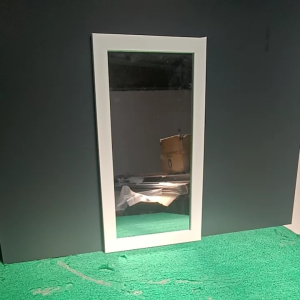 Promo Kaca Cermin Minimalis Gantung & Tempel Ukuran 45cmx25cm