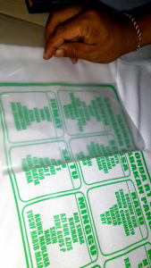 Stiker Sablon Strika Stabilo Custom Nama Sendiri Ukuran 3x20cm