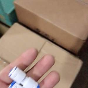 Cút nối nhanh 2 đầu phi 6-linh kiện máy lọc nước