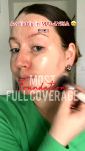 FOUNDATION MAKE UP COVER SPF 30 WATERPROOF / COVERAGE MAKEUP FOUNDATION BASE NATURAL