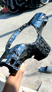 batok belakang supra x 125 karbon forget