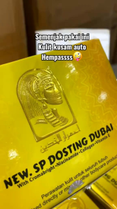 1 POT Sp dosting Dubai bpom original