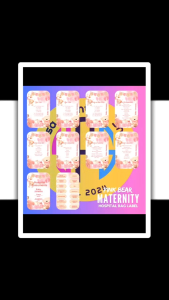 CHECKLIST | NEWBORN / BABY & MOMMY HOSPITAL BAG STICKER LABELS FOR ZIPLOCKS | PERSONALIZED