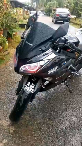 DECAL STIKER SEMI FULL BODY MOTOR NINJA250 FI OLD / STICKER STRIPING KAWASAKI NINJA 250 FI OLD / STOCK DECALS NINJA FI