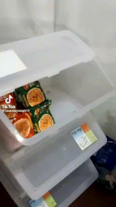 STORAGE BOX FLIP TOP BOX with wheels. Sold per piece