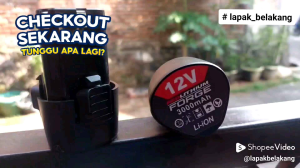 Baterai Bor Cordless 12volt New Upgrade Baterai Bor 12v Jld Apr Gtools Hujia