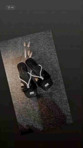 Sandal Slop Wanita Pita Sendal Perempuan Pita Anti Slip