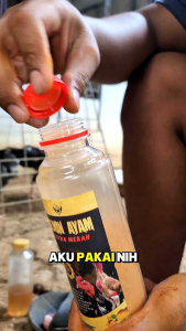 KEMIN BADAN EXTRA MERAH MERONA Kulit tebal sehat merah anti kutu gurem nyamuk