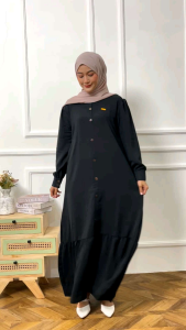 Gamis crinkle terbaru