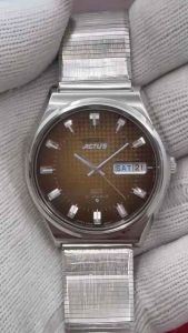 นาฬิกาไซโก้ รุ่น ACTUS SS Automatic Cal 6306 นาฬิกาวินเทจ มือสองของแท้ รับประกันหลังการขาย 6 เดือน