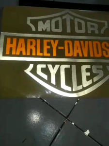 Stiker Cutting Harley Davidson: Aksesoris Motor Berkualitas Tinggi