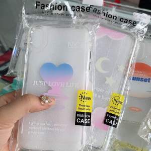 Ốp Điện Thoại Mềm Trong Suốt Họa Tiết Hoạt Hình Hai Chiều Cho iP 13 12 11 Pro Max X / Xr / Xs Max