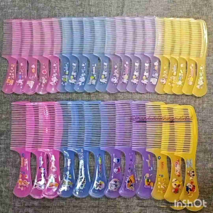 SISIR RAMBUT ELASTIS TRANSPARAN / SISIR GAGANG FANCY GLOSSY / SISIR KARAKTER LUCU / CUTE HAIR COMB / SBT797010