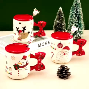 Gelas Natal Keramik & Gelas Merry Christmas: Desain Unik untuk Acara