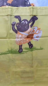 Sprei Anak Karakter  Kartun Kasur No 3 Extra Single Super Single Size Ukuran 120x200 Tinggi 30 Lebih Katun  Sprei Home Made Corak Motif Karakter Domba