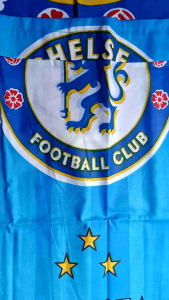 Sprei Cowok Bola Katun Kasur No 2 Queen Size Ukuran 160x200 Tinggi 30 Lebih Sprei Home Made Corak Motif Bola biru