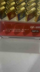 Hộp Quẹt Bật Lửa khò tia xanh vỏ kim loại in 3D mẫu vuông 999 như Zippo được chọn màu