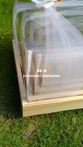 KOTAK HANTARAN NIKAH KAYU 4 pcs // BOX MIKA RUSTIK JATI BELANDA // PARCEL NIKAH BUNGA MAWAR