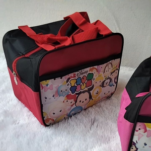 Tas Bekal Anak dengan Desain Tsum Tsum: Tas Tupperware Disney Tsum Tsum