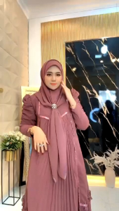 Maryam dress set hijab terbestseller