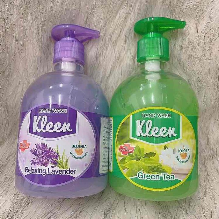 Nước rửa tay Kleen diệt khuẩn và dưỡng ẩm chiết khấu từ thiên nhiên ...