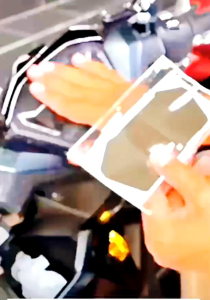 sticker anti gores/pelindung spidometer honda vario 125150160