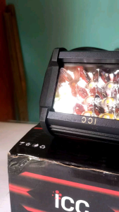 LAMPU TEMBAK SOROT 12 MATA LED 12VOLT ICC BODY ALUMINIUM WATERFROOP