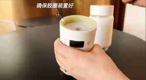 (SG Seller) Wireless Portable Water Heating Cup Milk Warmer Constant Temperature Baby Milk Maker Tea Coffee