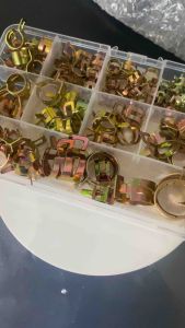 Lò xo kẹp nẹp phe cổ dê ống chân không nước nhiên liệu xăng dầu 6mm - 22mm chịu nhiệt áp suất cho xe máy xe hơi - ô tô