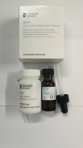 IRM intermediate Restorative Meterial(standard package)Contents:1xBottle powder(38g)+1xbottle Liquid(14ml) exp11/2026.