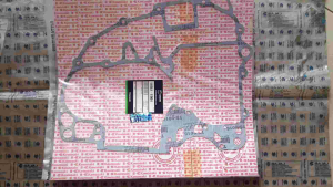 PAKING CRANKCASE NS200 PAKING GASKET KRANKCASE KAWASAKI PULSAR 200NS 11061-E004