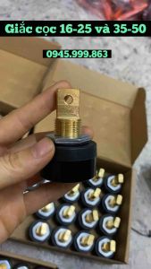 Bộ 2 giắc Cọc máy hàn 16-25 và 35-50
