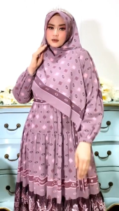 gamis zella set segiempat premium by AC