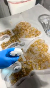 Cetakan Resin Epoxy / Craft DIY Alas Dudukan Buku / Book Stand Holder / Cetakan Silicon Mold