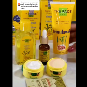 (The Face)Paket Krim Temulawak RESMI BPOM isi 5