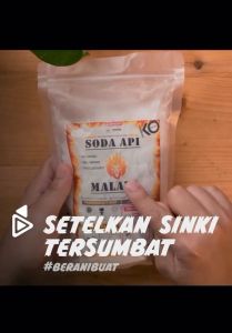 SODA API MALAYA Drain Clog Cleaner Remover Sink Unclogger Sinki TersumbatBertakungLongkang