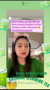 CATHRINESLIM OBAT DIET ( 3BOTOL+1 TEASLIM)