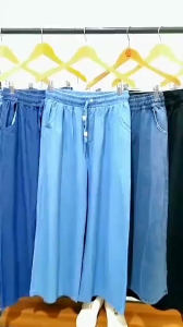 DR frisink Hight Waist Panjang Jeans Wanita Pinggang Karet