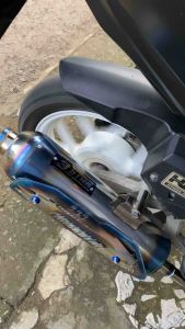 Knalpot Standar Racing Stainless Bluemoon Vario Beat Aerox Nmax Mio Pcx Original 3STAR High perfomance