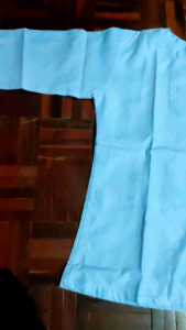 ชุดปฏิบัติธรรมหญิงผ้าโทเรอย่างดีเกรดพรีเมี่ยม