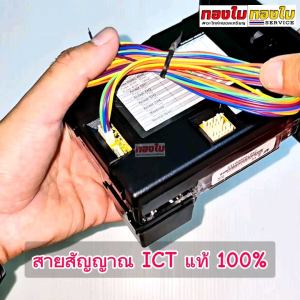 ปลั๊กเสียบเครื่องรับเหรียญ ICT สลอตหยอดเหรียญ ICT ปลั๊กเสียบ 6 พิน ขนาดมาตรฐาน ใช้กับ ICT รุ่น UCA UCAE UCA2 สายยาว 120 cm. อะไหล่หยอดเหรียญ