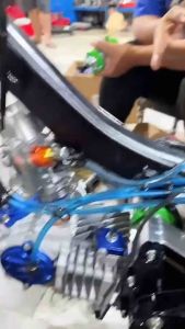 ไดสตาร์ทเวฟ125 ช่างเซ๊ะมอกรุงเทพ ไดสตาร์ท SMK550 CC ใส่ลูกเดิม-72 WAVE125DREAM125MSX125