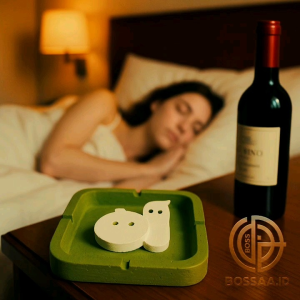 Asbak Aesthetic Asbak Unik Logo MiChat Hiasan Meja