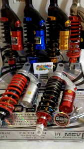 ORIGINAL SHOCKBREAKER  SHOCK DBS 728 NEW VON SERIES MODEL RCB SINGLE TABUNG ATAS UK 310MM & 330MM UNIVERSAL MATIC PNP VARIO/ BEAT/ SCOOPY/ GENIO/ SPACY/ MIO/ XEON/ X-RIDE/ FILANO/ LEXI/ AEROX125/ FINO/ FAZIO DLL