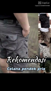 Yang Lagi Hits size 28-38 Celana Cargo Pendek Pria //Casual