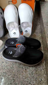 5Td1a รองเท้าสุขภาพสำหรับคนปวดเท้า ปวดเข่า เริ่ม 4-6 มี4สี  ดำ ขาว เทา ครีม พื้น2ชั้น นุ่มหนา แน่น เนื้อไม่เหลว สวมใส่สบาย