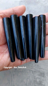 Aksesoris Batu Giok Black Jade Original Asli Aceh Bulat Pipih Model Pipa Bulat Pipih Terapi Untuk Berhenti Merokok - Lazada