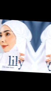 Telekung Lily Cotton Free Woven Beg Ready Stok